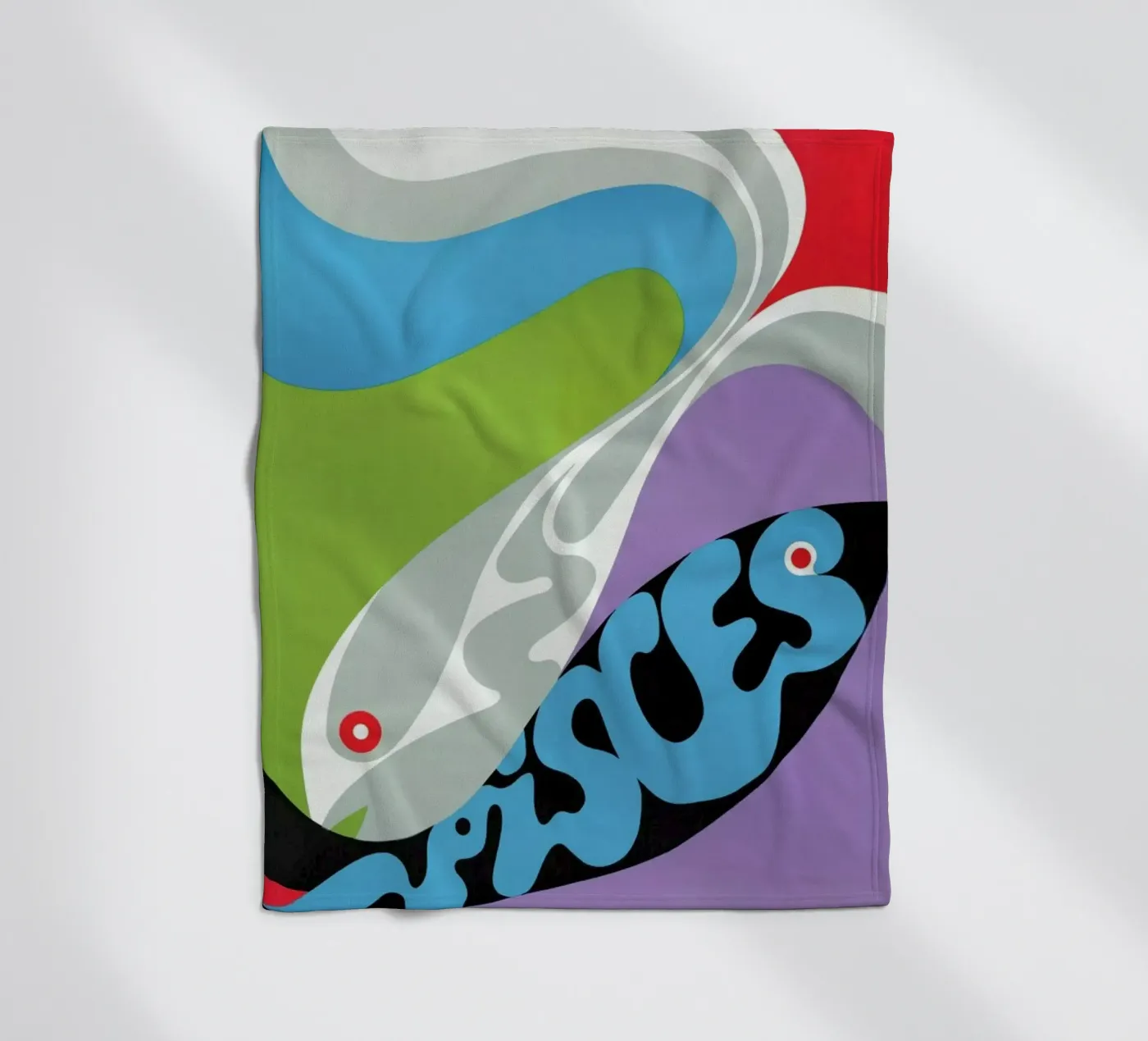 Pisces fleecedeken van Simboli Design
