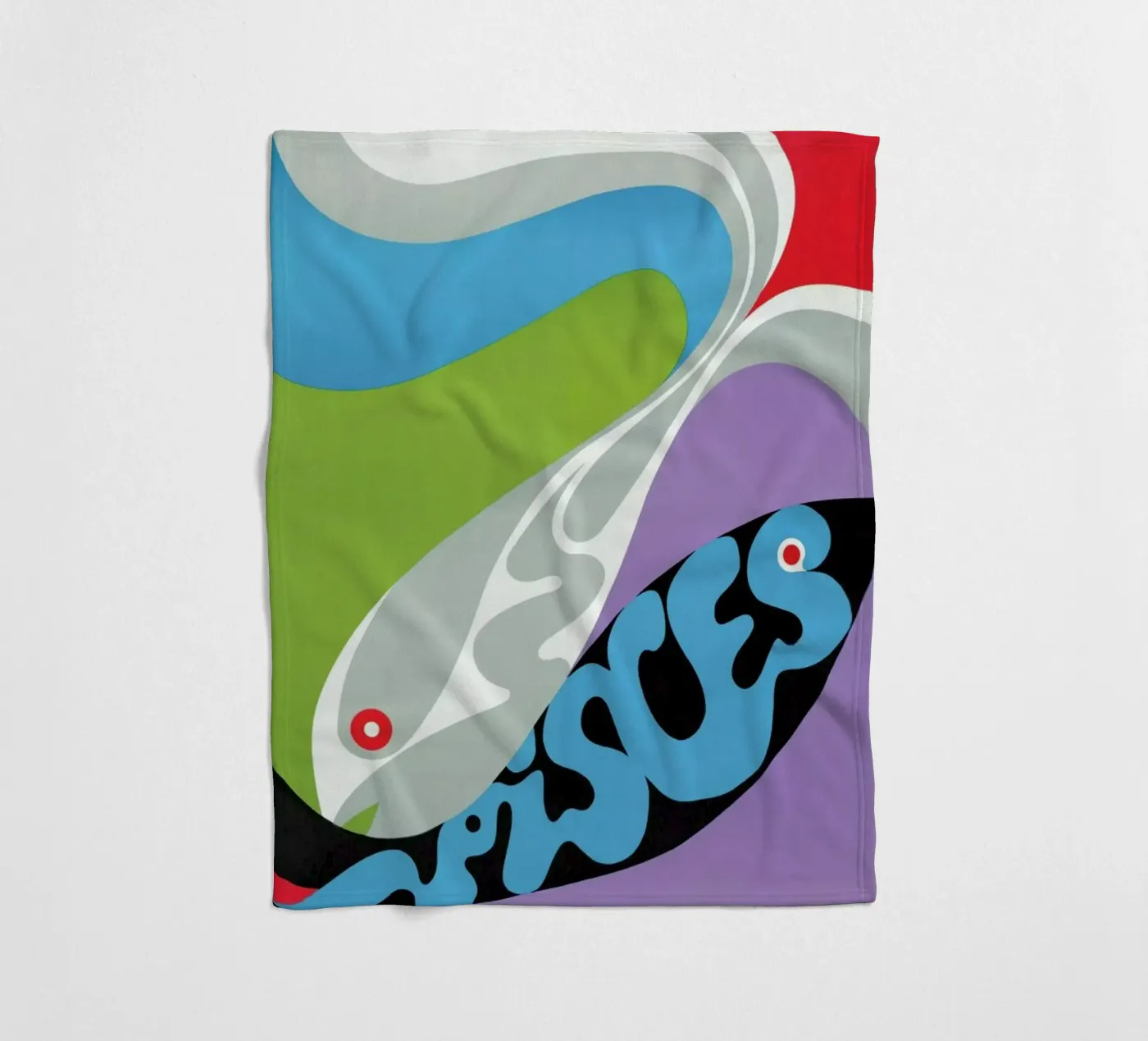 Pisces fleecedeken van Simboli Design
