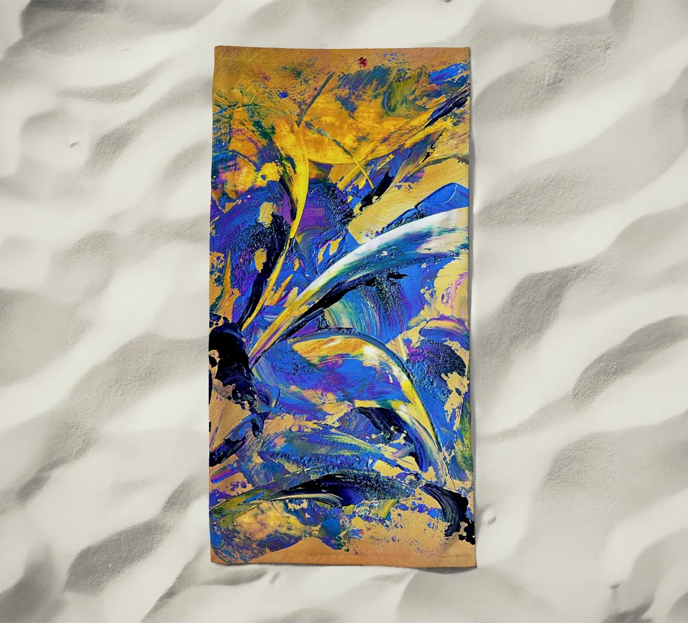 IDEAL GIFT 52 telo mare da Thierry Vobmann Abstract painting