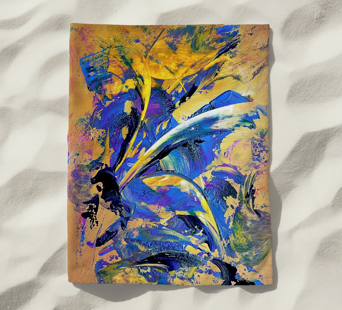 IDEAL GIFT 52 telo mare da Thierry Vobmann Abstract painting