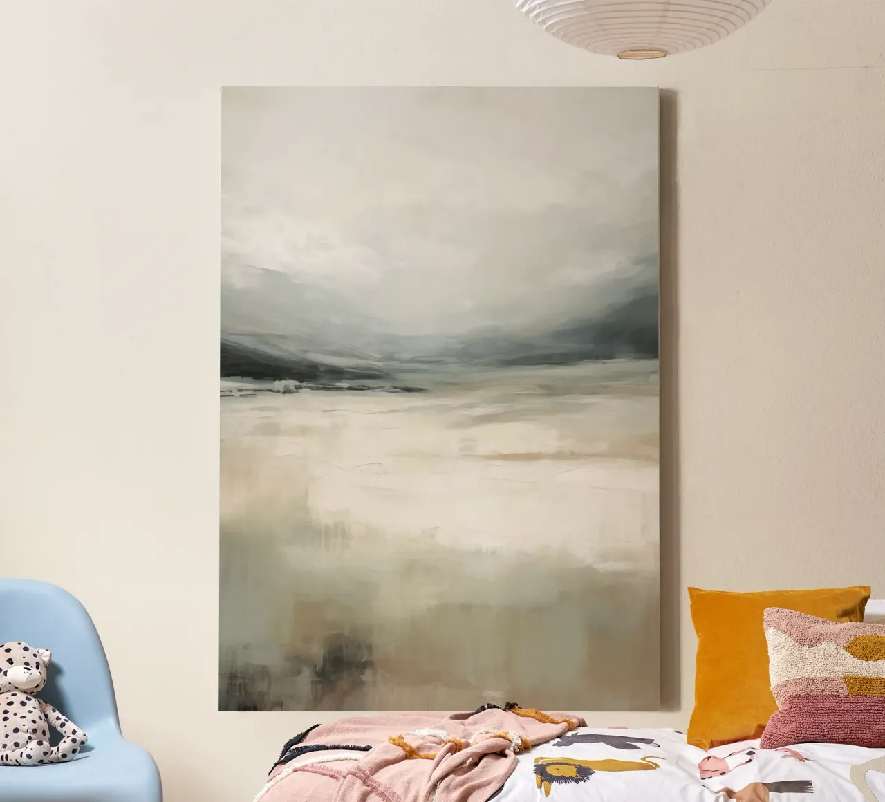 Boho Artistic 5 Texture 3 toile avec Caisse américaine de Boho Print Collection