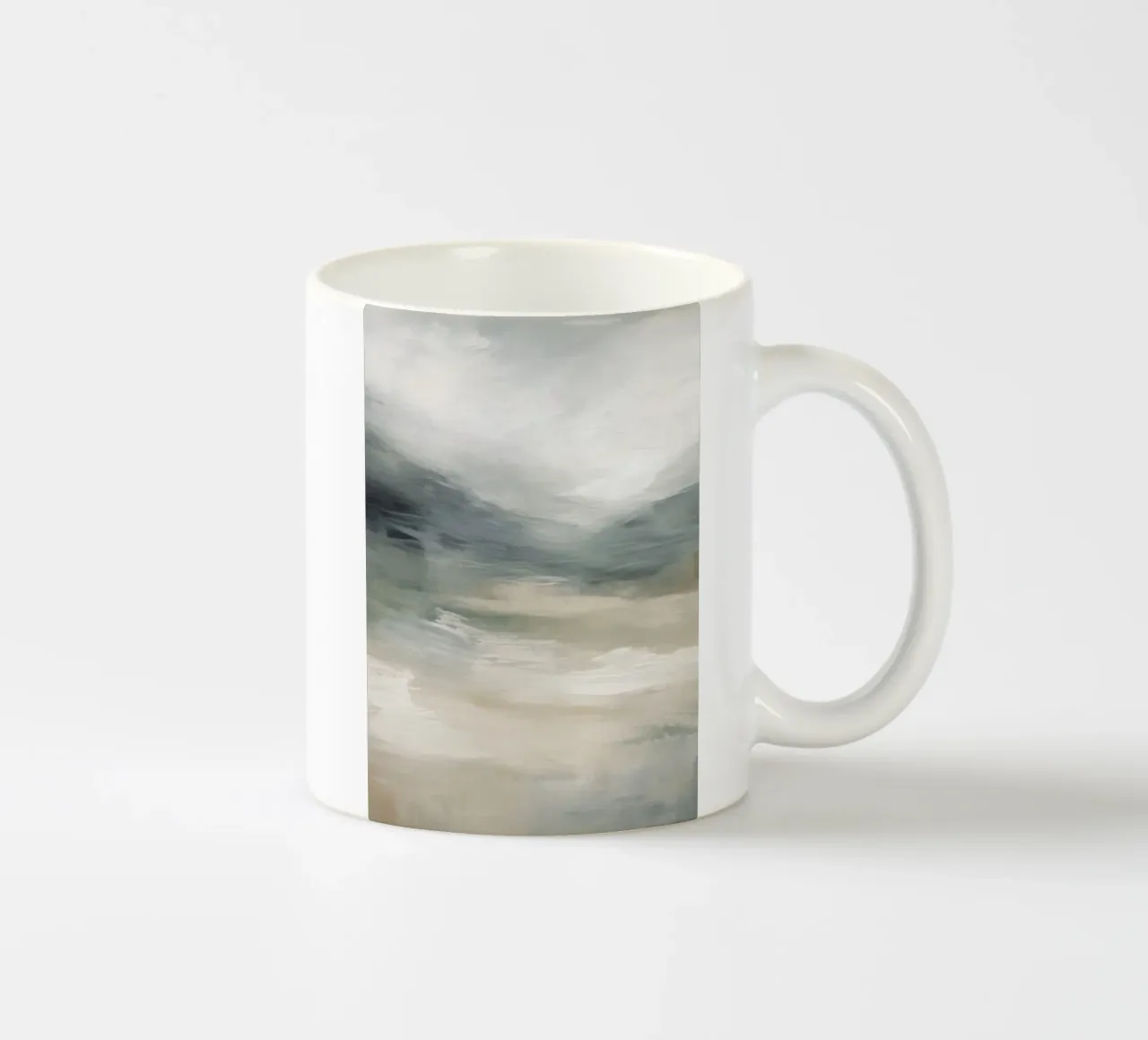Boho Artistic 5 Texture 4 ceramic mug by Boho Print Collection