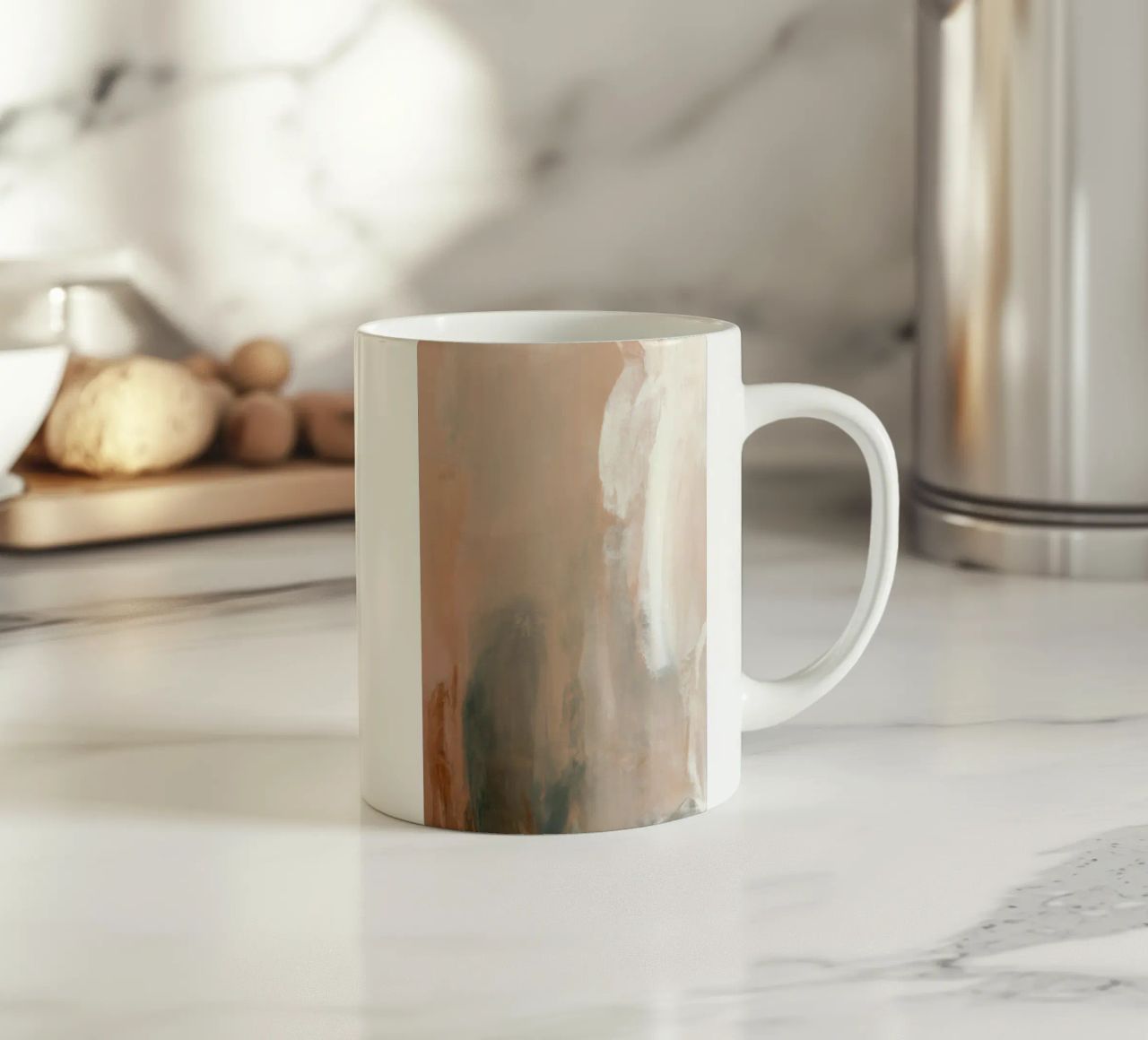 Boho Artistic 6 Texture 1 tazza in ceramica da Boho Print Collection