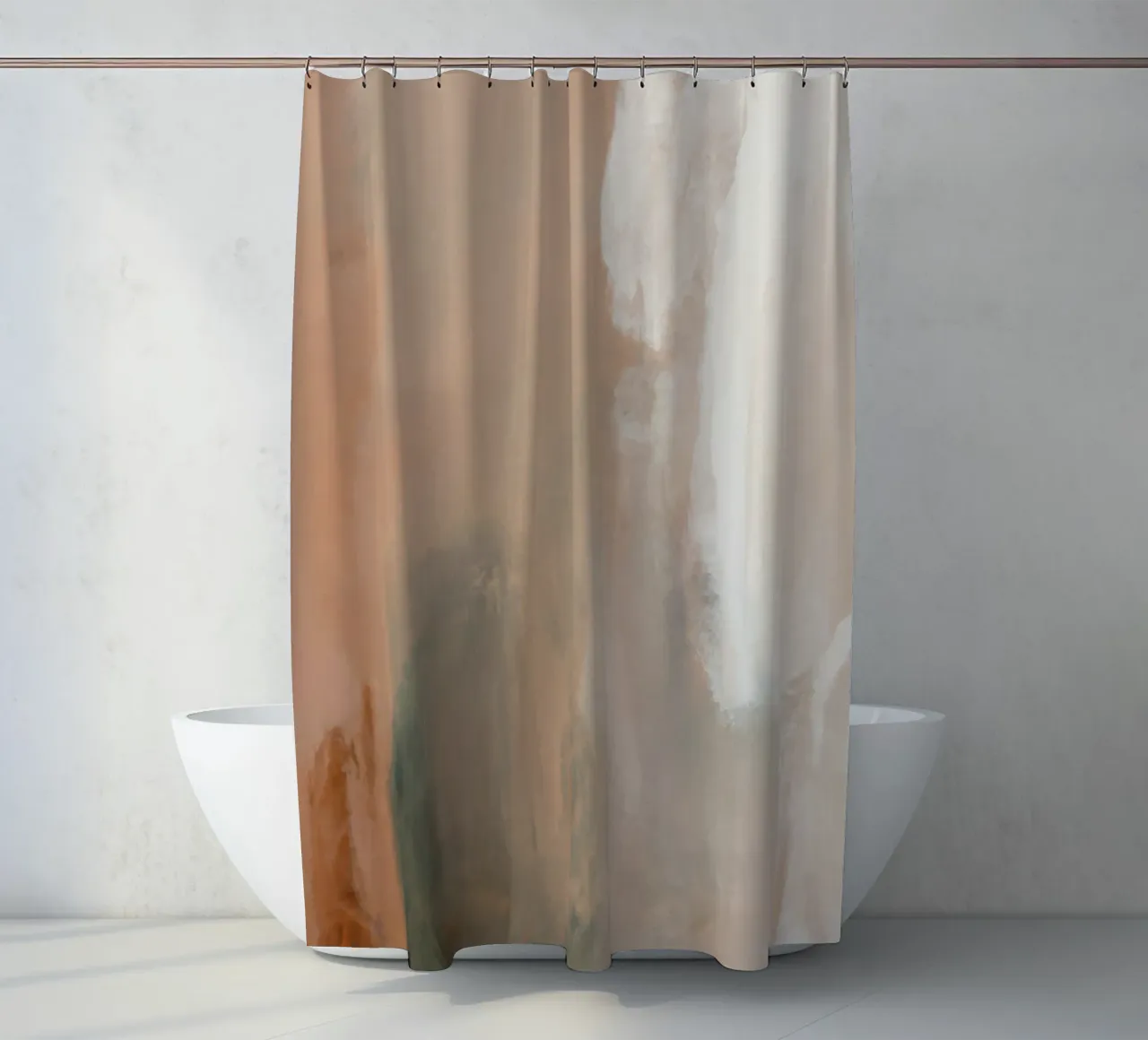 Boho Artistic 6 Texture 1 tenda da doccia da Boho Print Collection