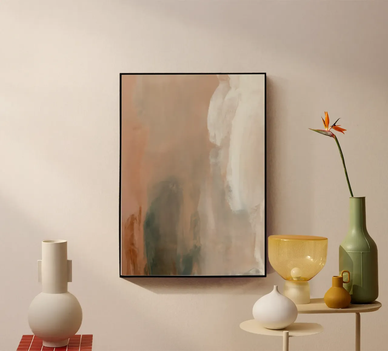 Boho Artistic 6 Texture 1 plexiglass da Boho Print Collection