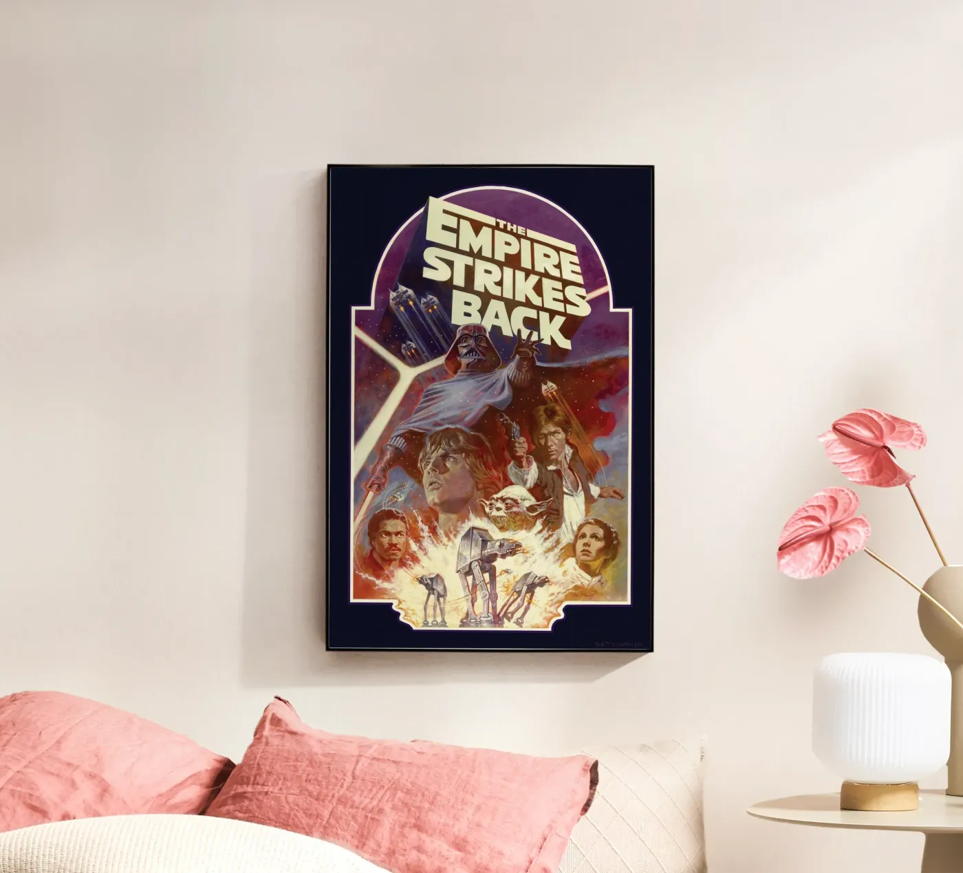 THE EMPIRE STRIKES BACK plexiglass da Star Wars