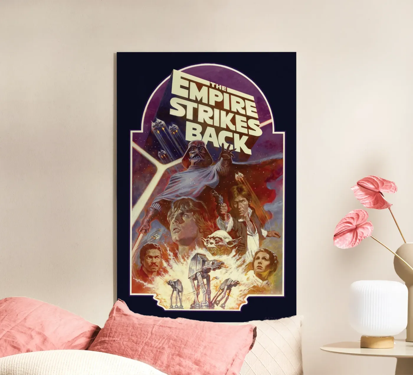 THE EMPIRE STRIKES BACK plexiglass da Star Wars