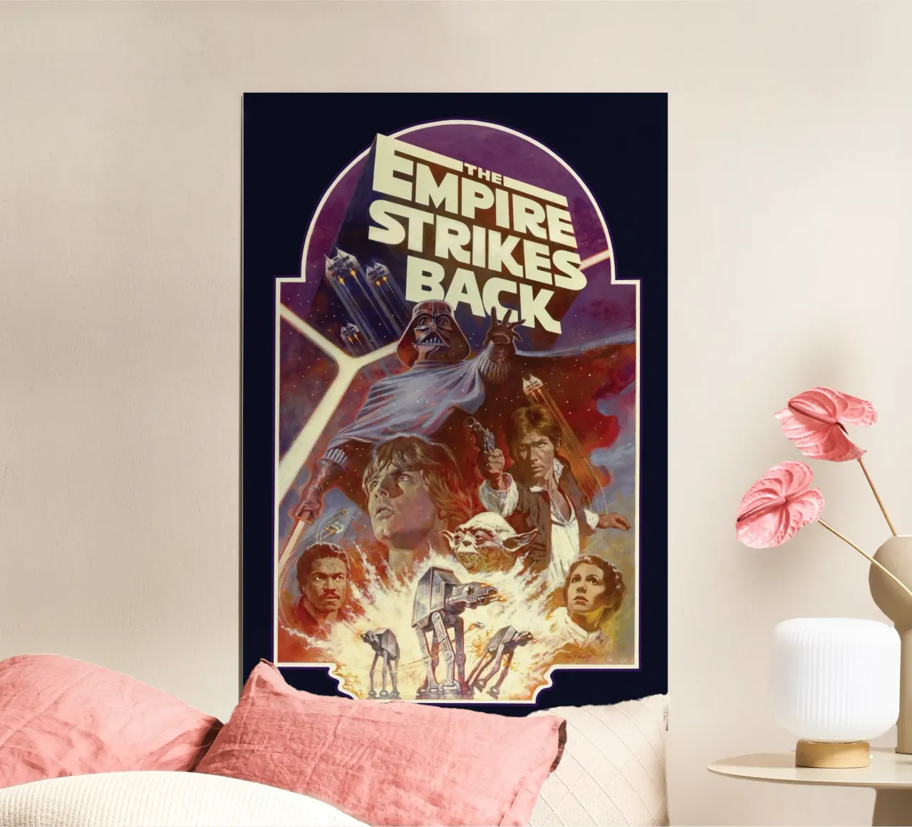 THE EMPIRE STRIKES BACK carta hahnemühle da Star Wars