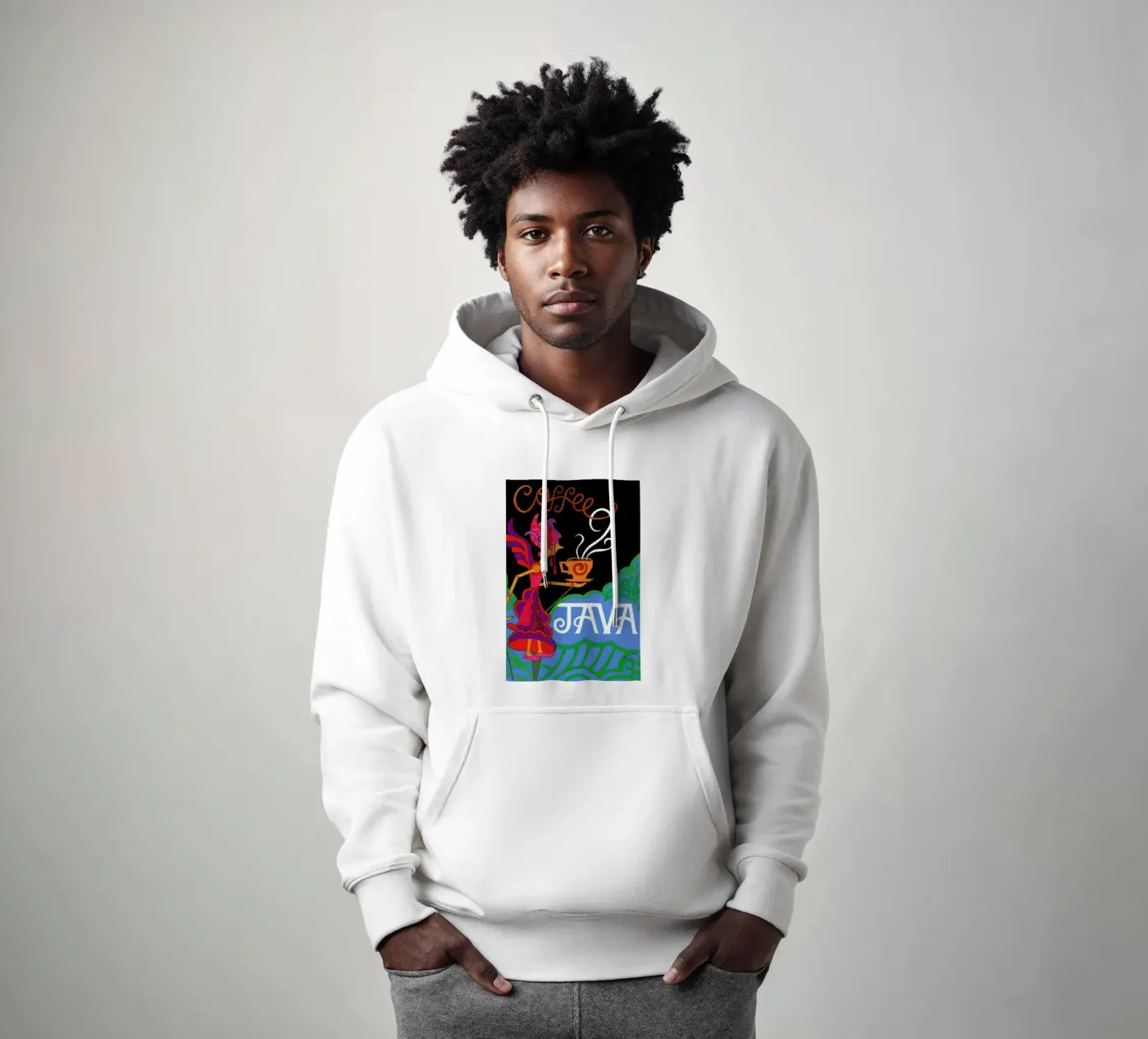 Java sweat à capuche de Simboli Design