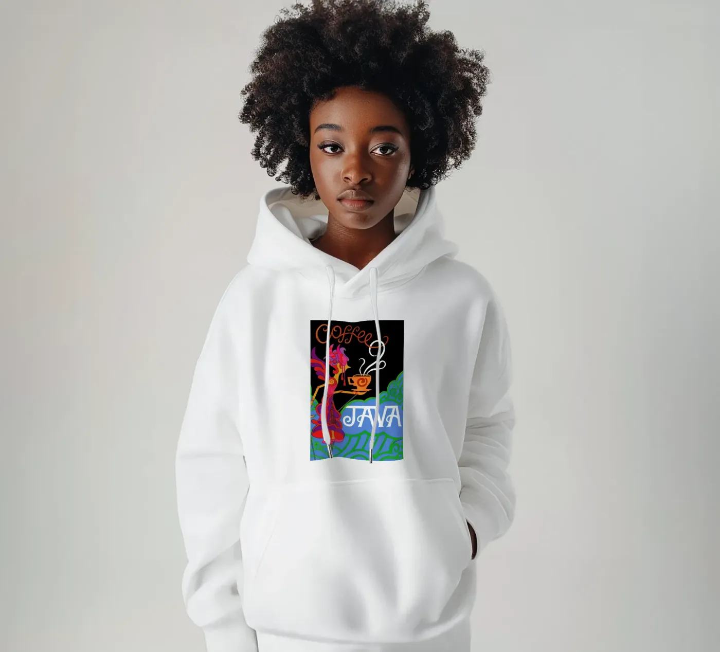Java sweat à capuche de Simboli Design