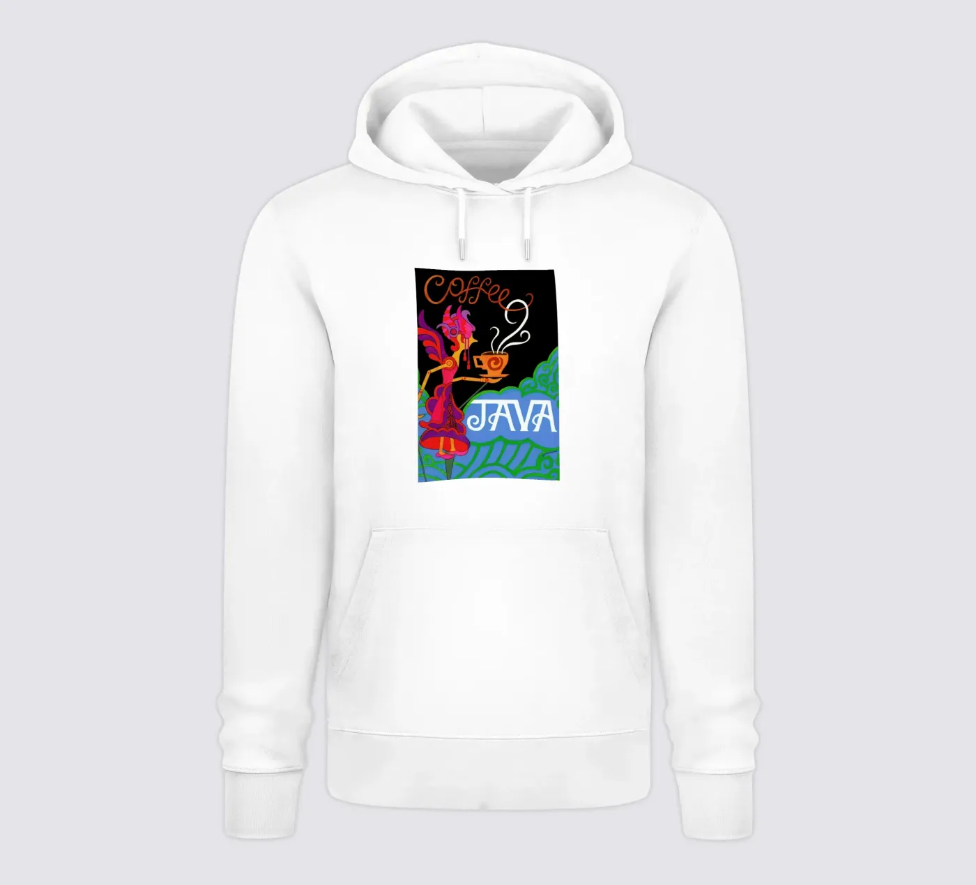 Java hoodie by Simboli Design