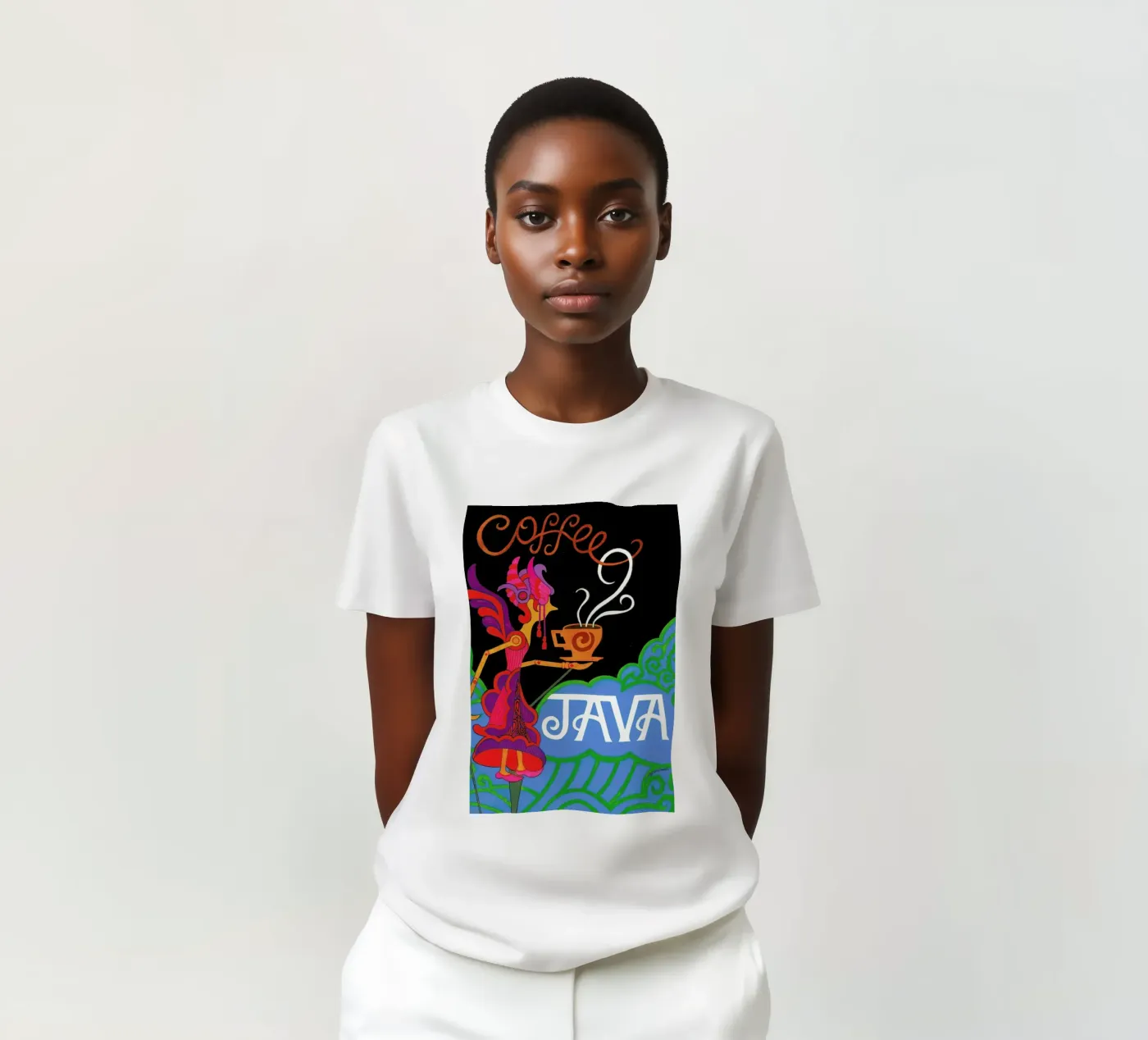 Java T-Shirt von Simboli Design