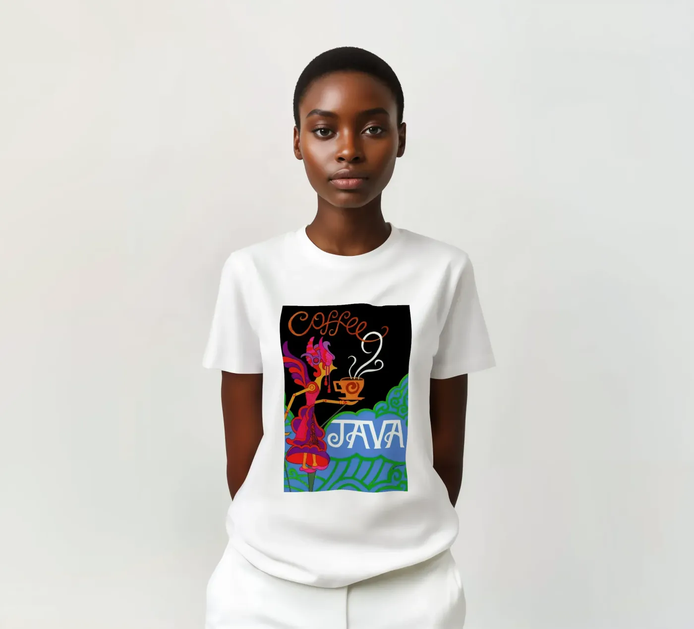 Java T-Shirt von Simboli Design
