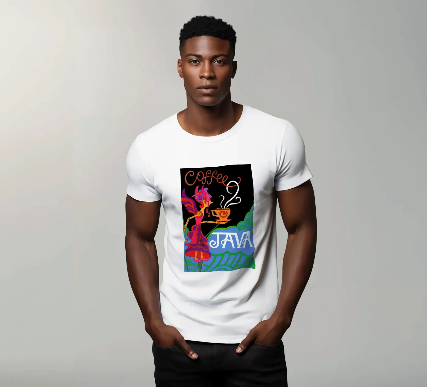 Java T-Shirt von Simboli Design