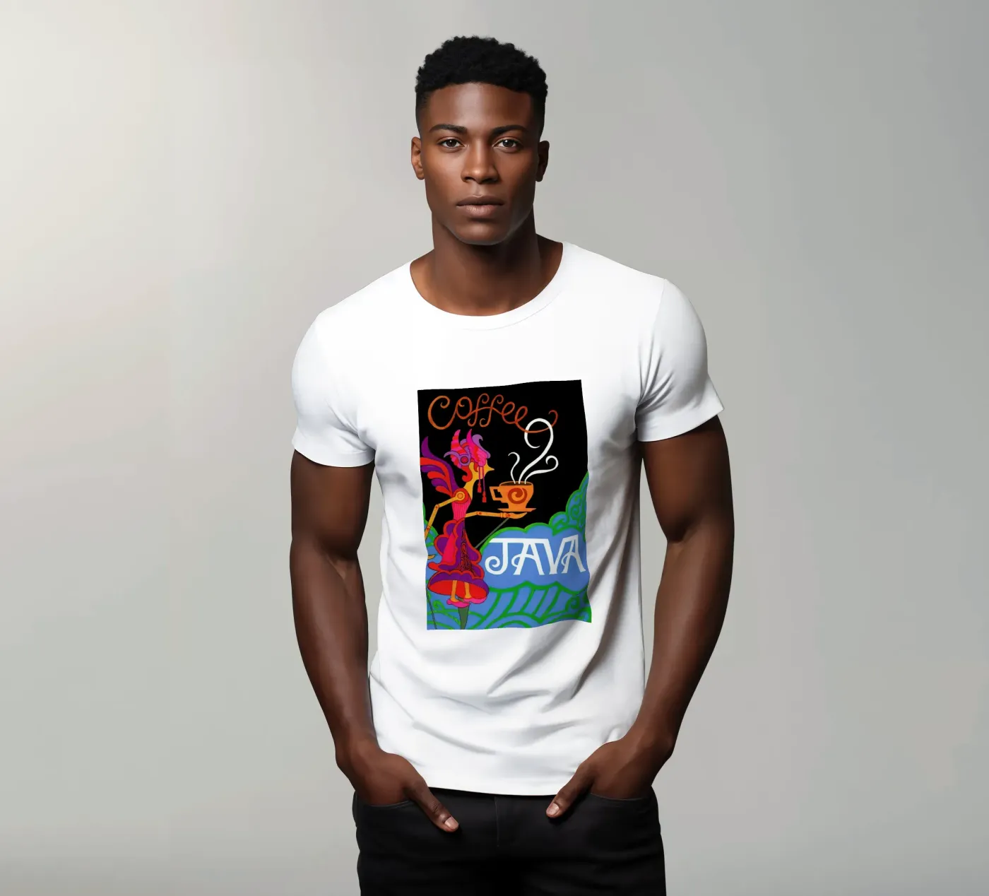 Java T-Shirt von Simboli Design