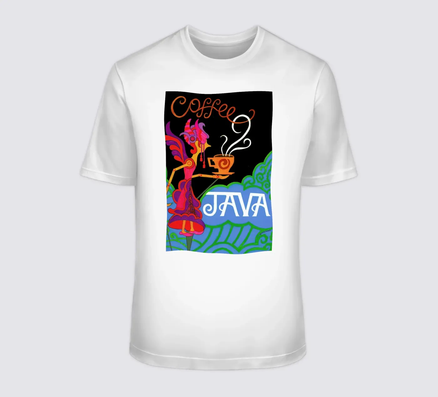 Java T-Shirt von Simboli Design
