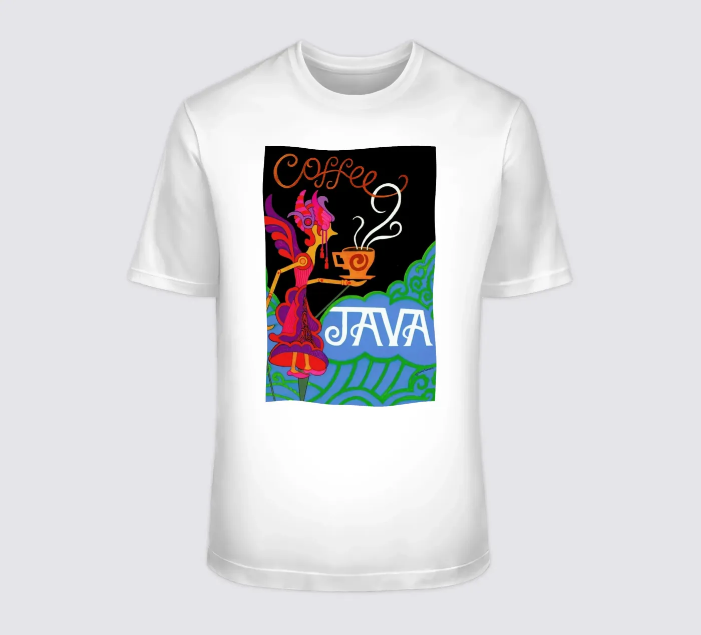 Java T-Shirt von Simboli Design