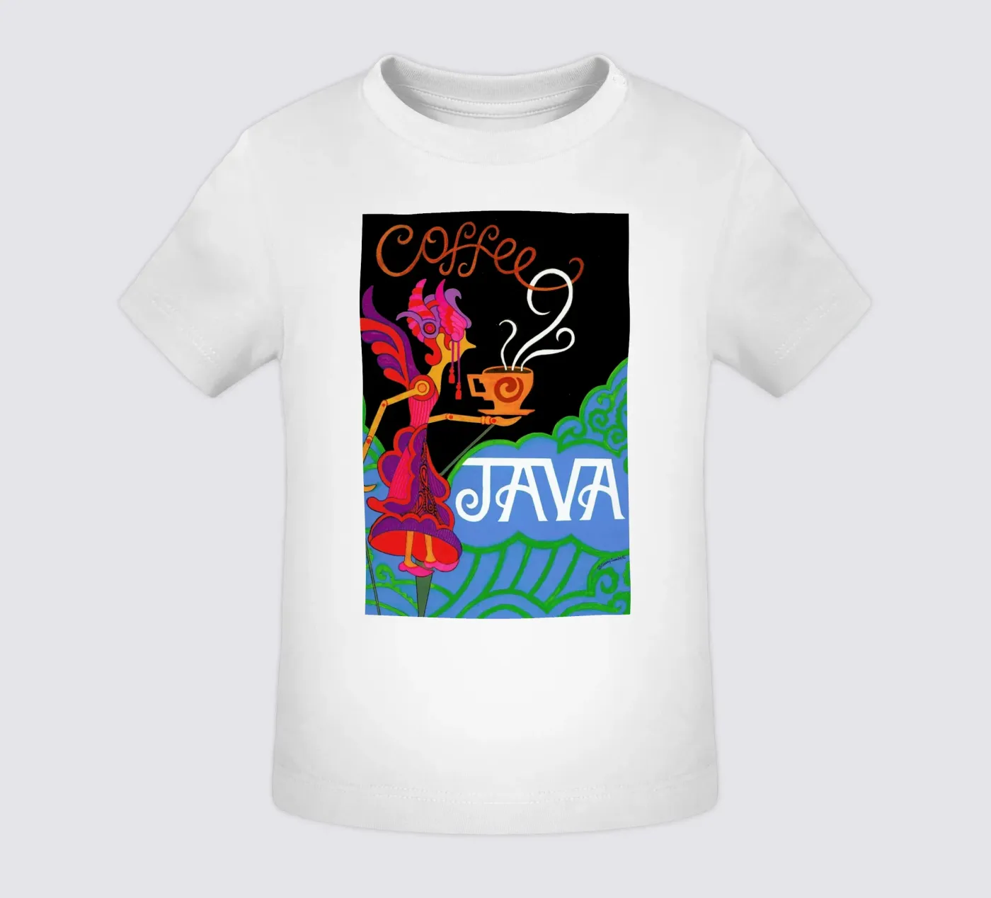 Java t-shirt pour bébé de Simboli Design