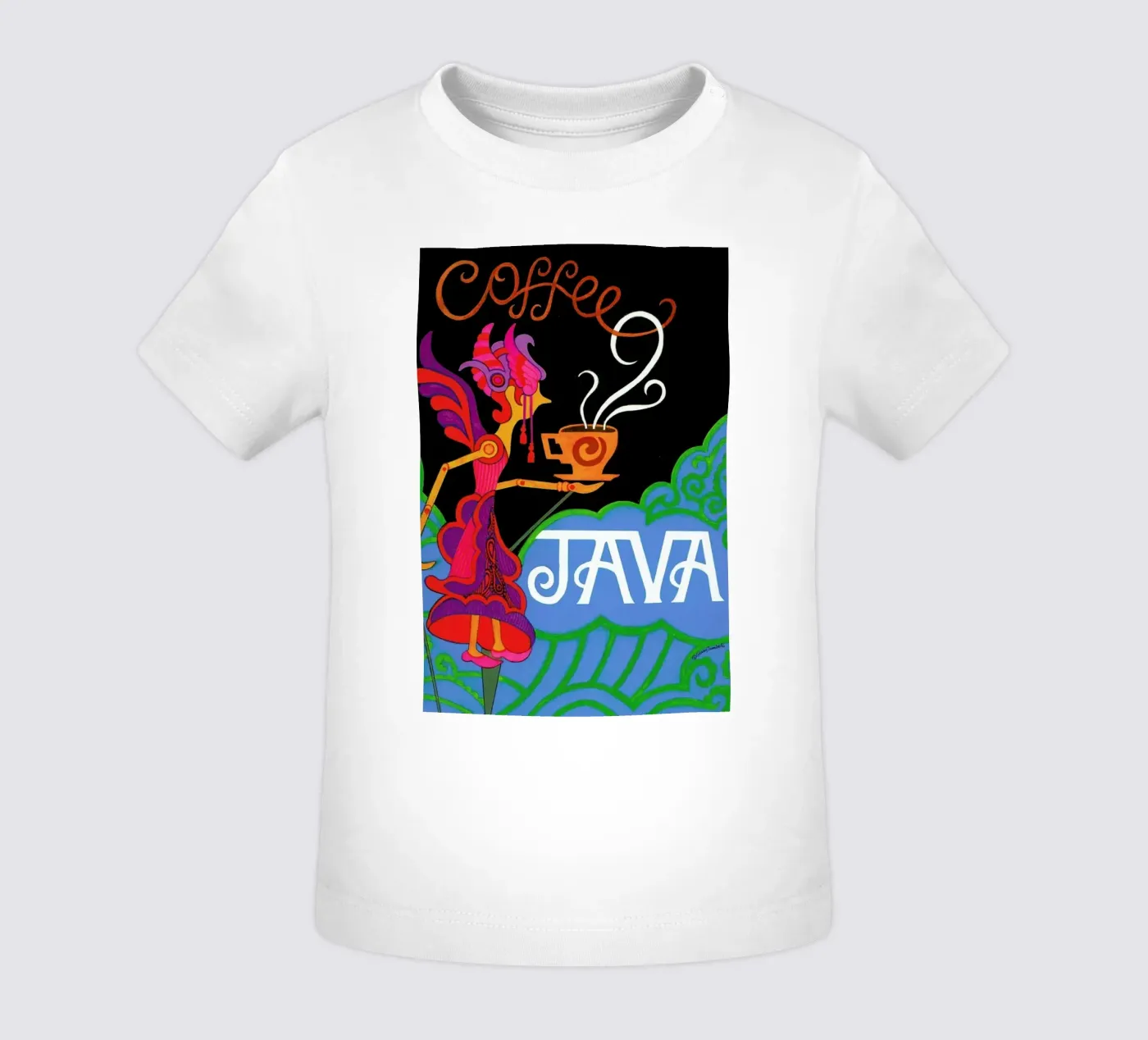 Java maglietta neonato da Simboli Design