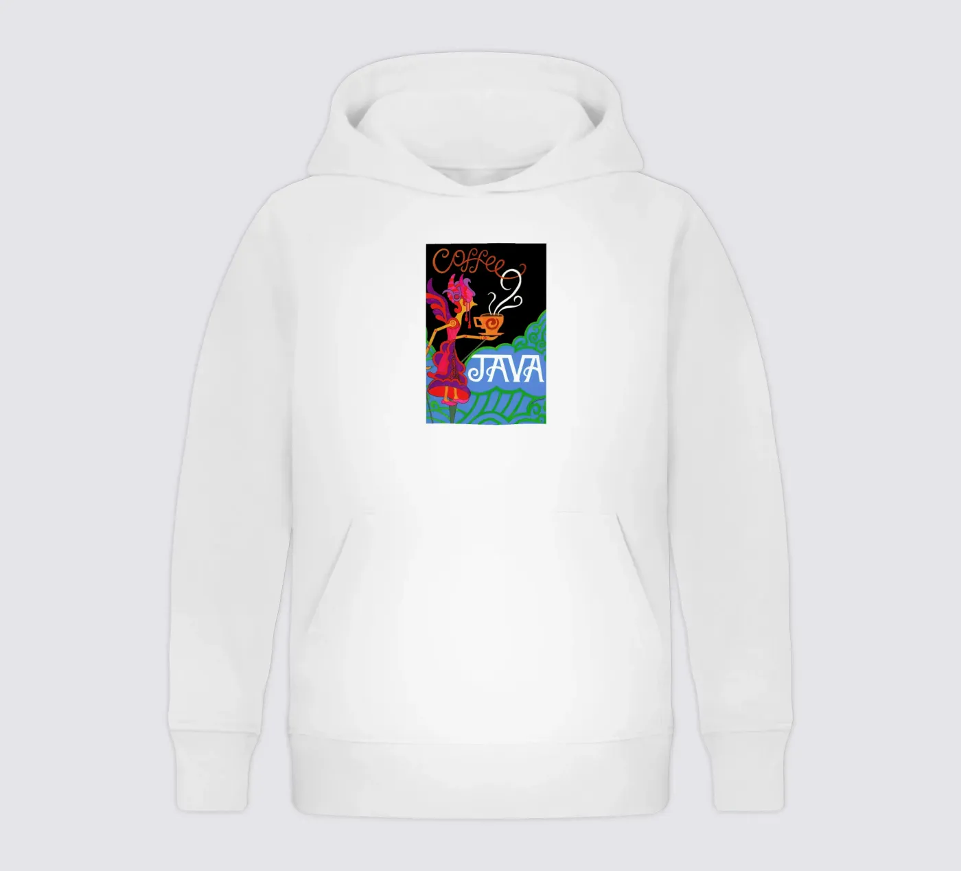 Java kinder hoodie van Simboli Design