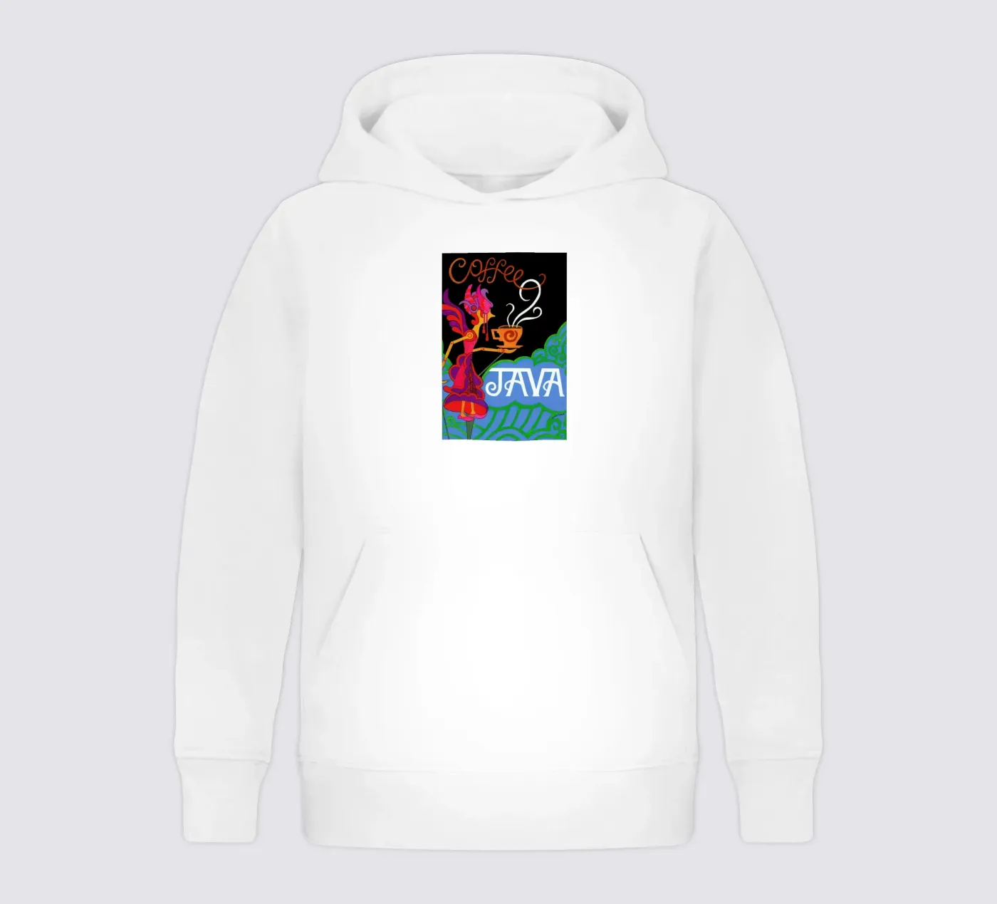 Java kinder hoodie van Simboli Design
