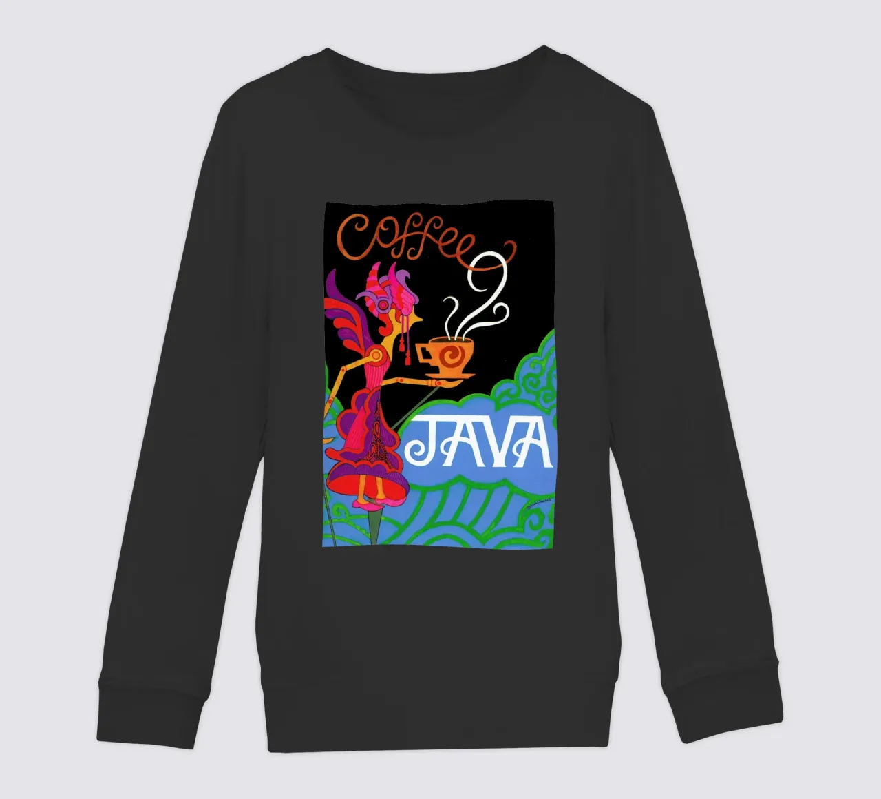 Java felpa bambino da Simboli Design