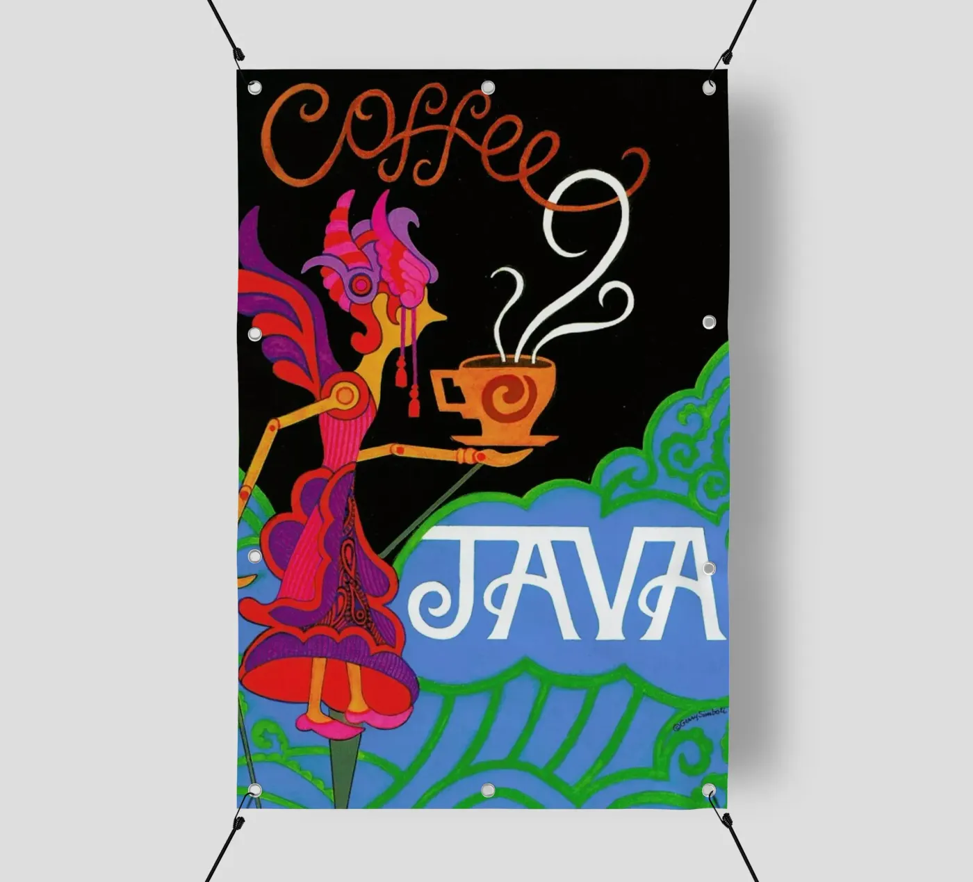 Java telo in pvc da Simboli Design