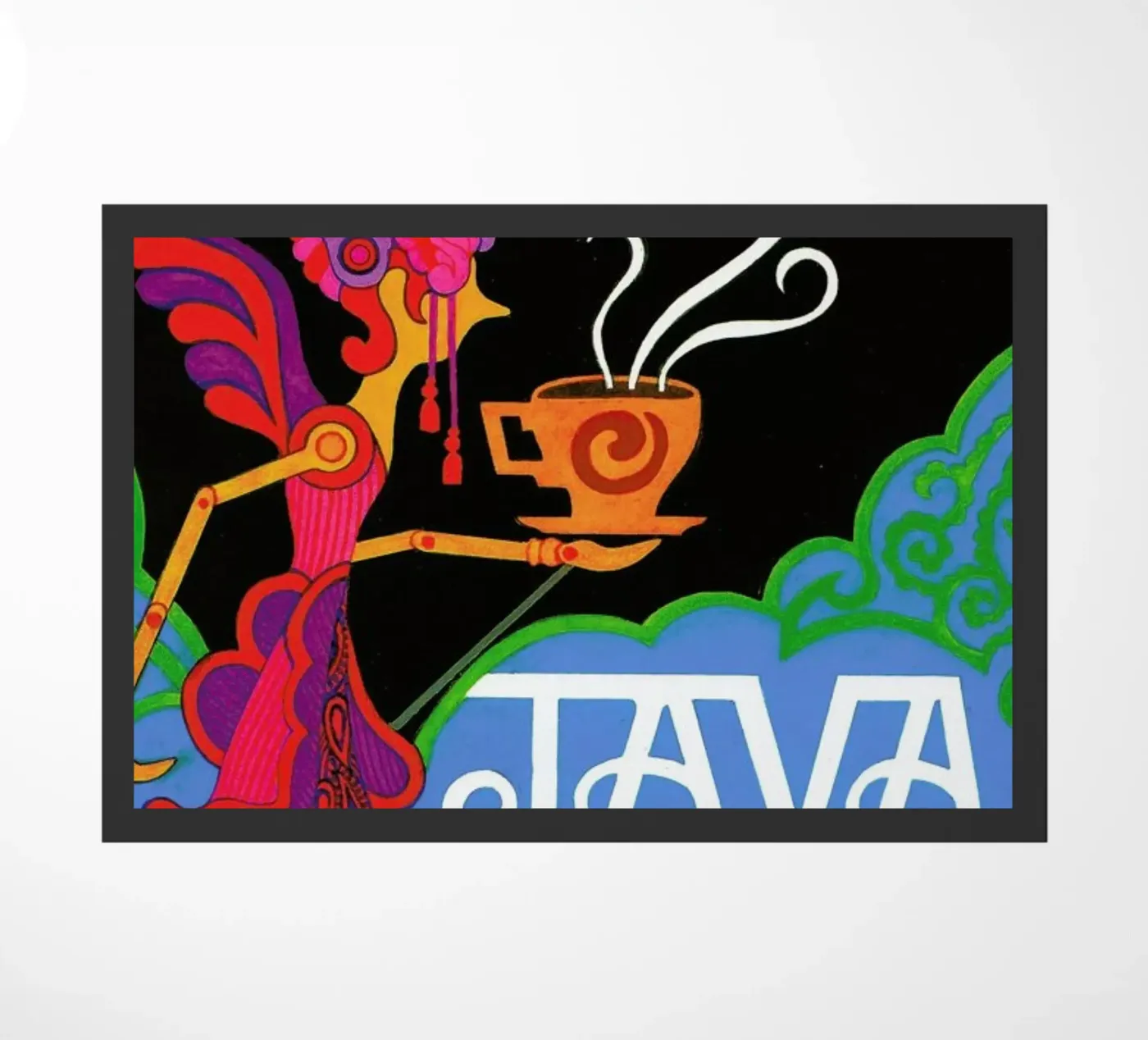 Java Fußmatte von Simboli Design