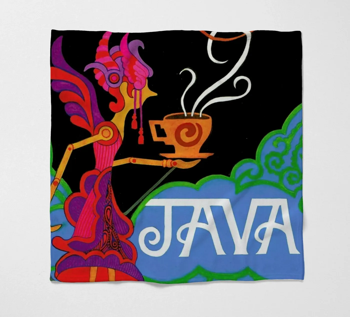 Java Fleecedecke von Simboli Design
