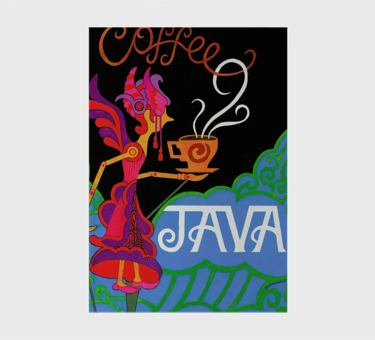 Java Notizbuch von Simboli Design