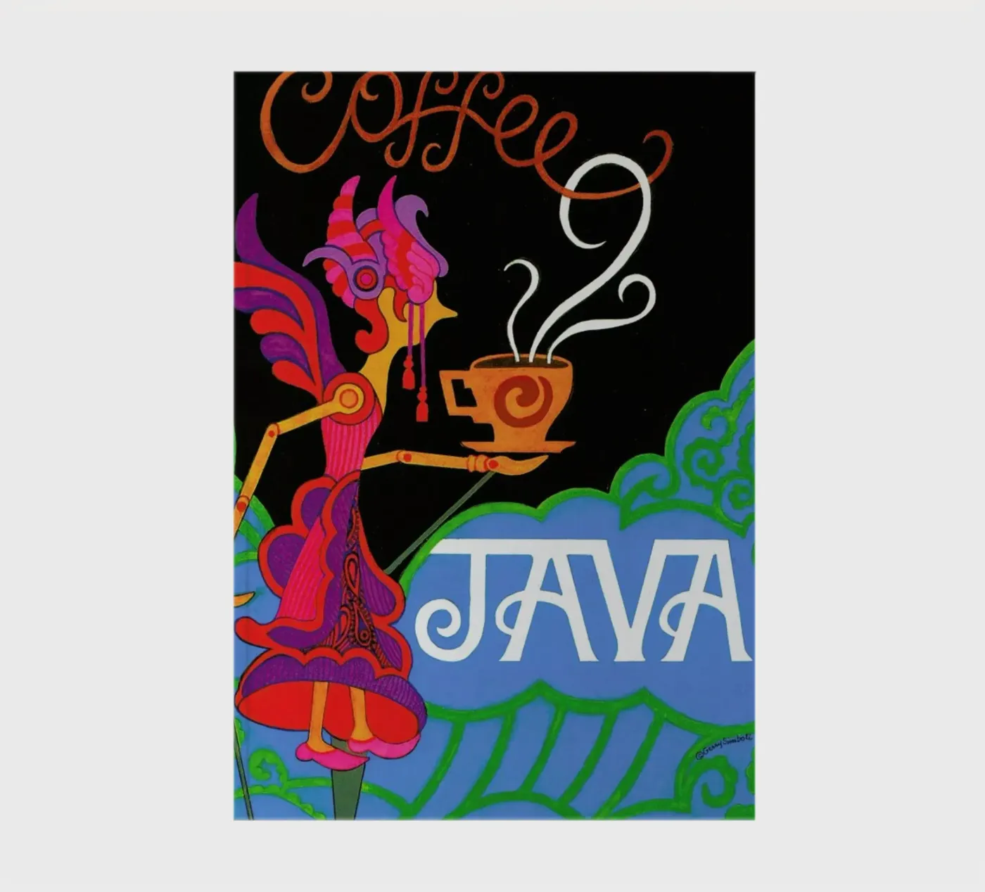 Java Notizbuch von Simboli Design