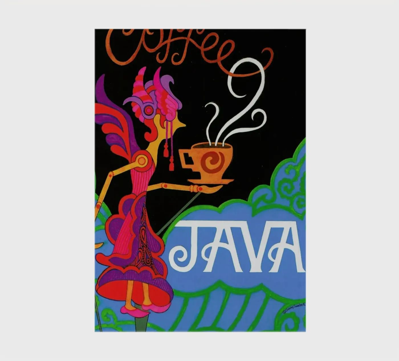 Java Notizbuch von Simboli Design