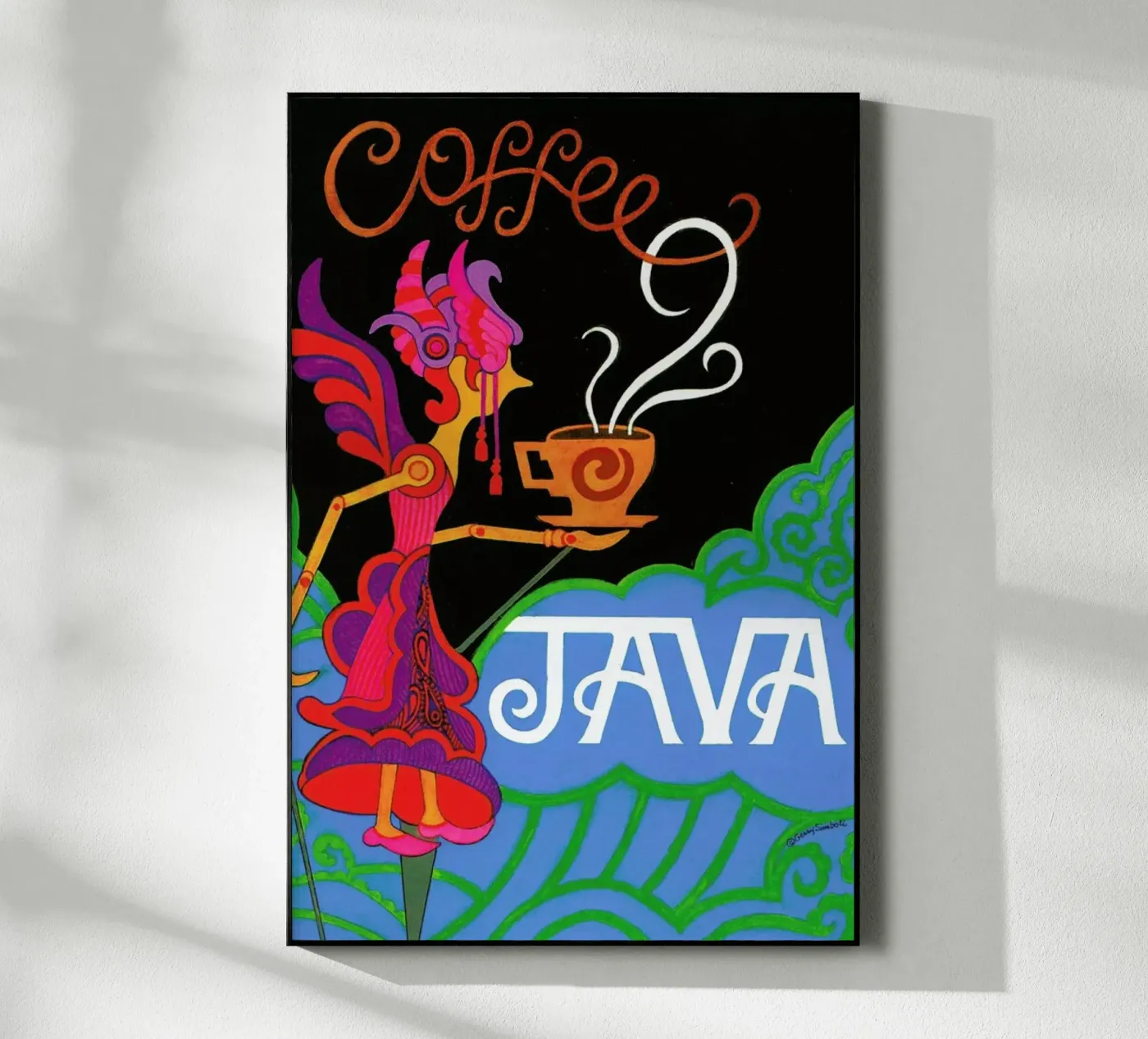 Java Acryl-Glas von Simboli Design