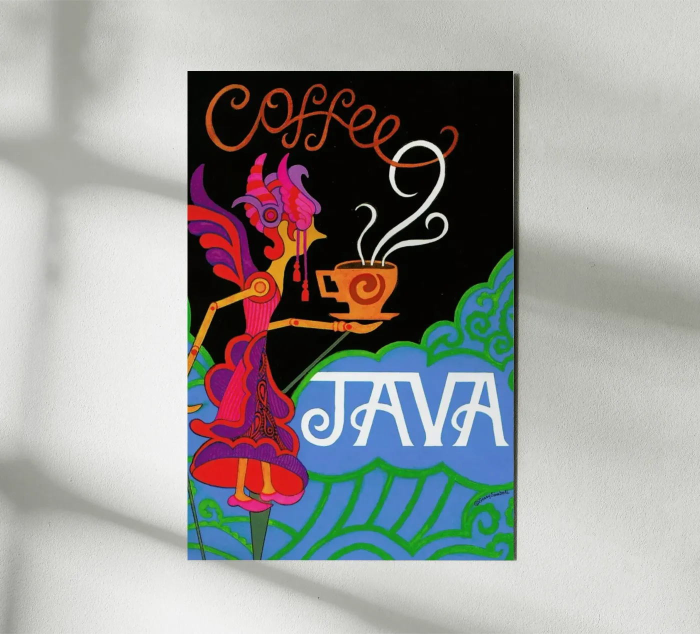Java Alu-Dibond von Simboli Design