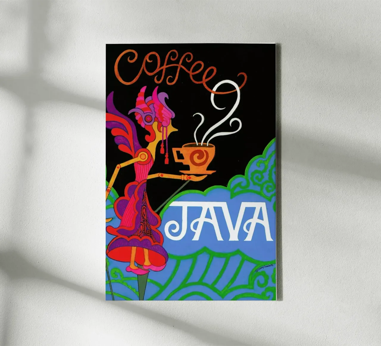 Java Leinwand von Simboli Design