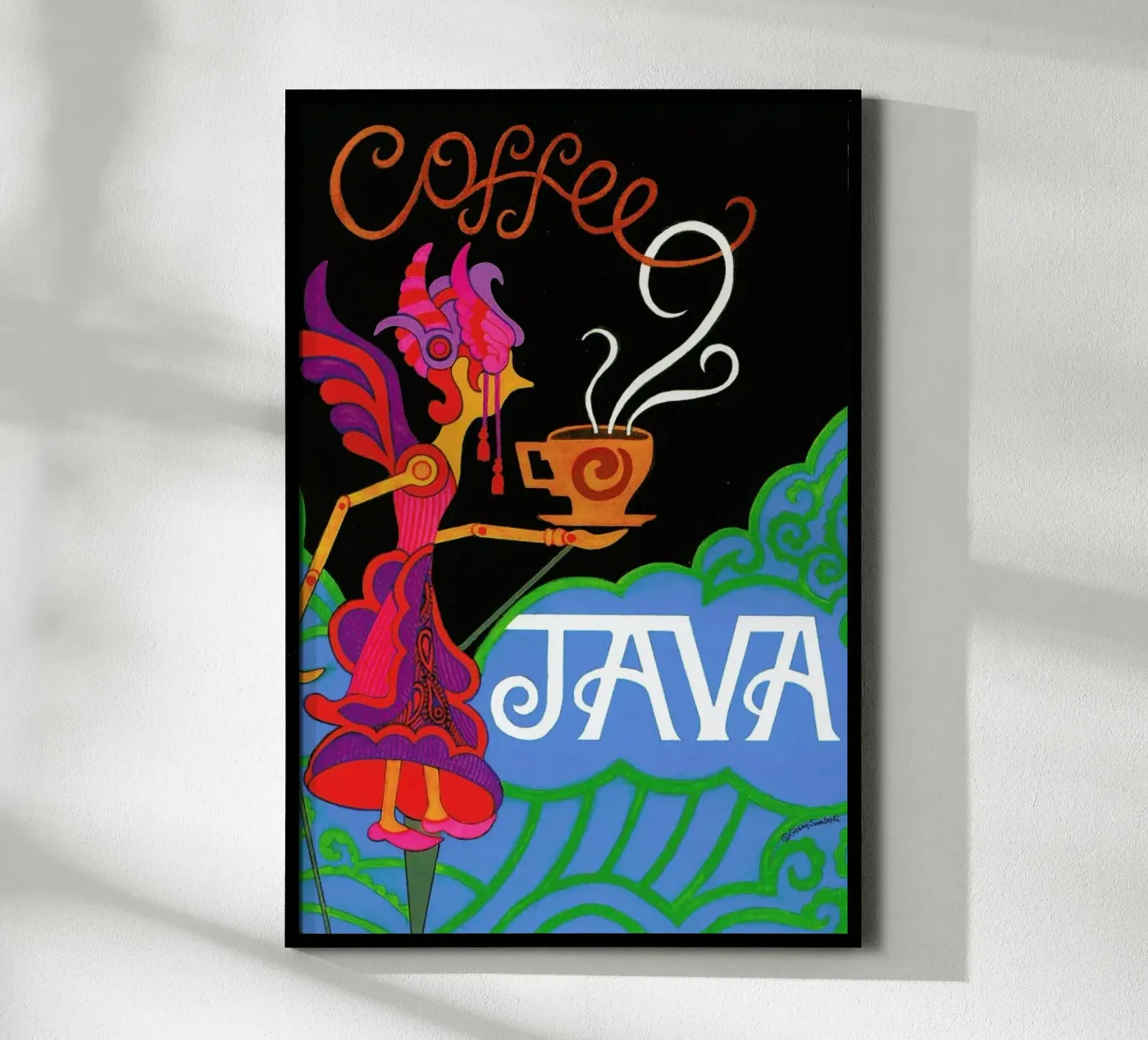Java poster de Simboli Design