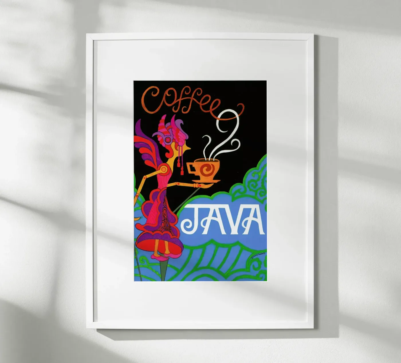 Java poster de Simboli Design