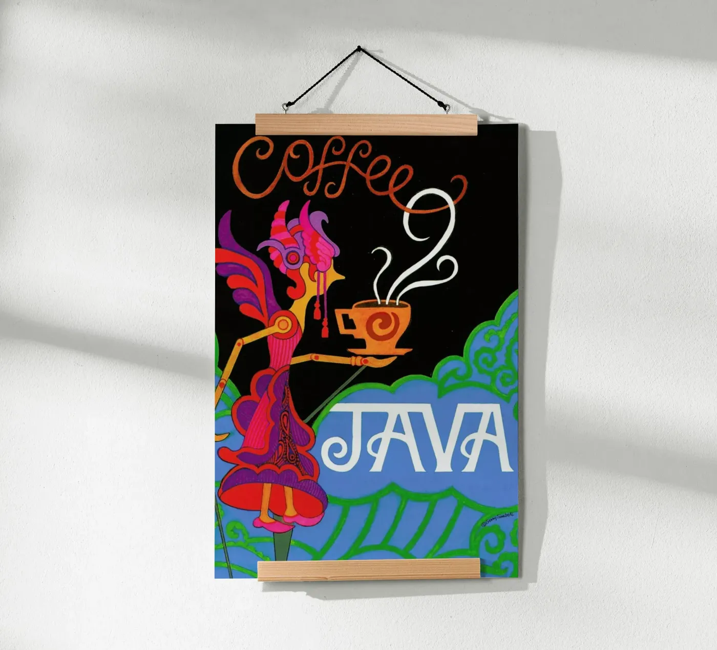 Java poster de Simboli Design