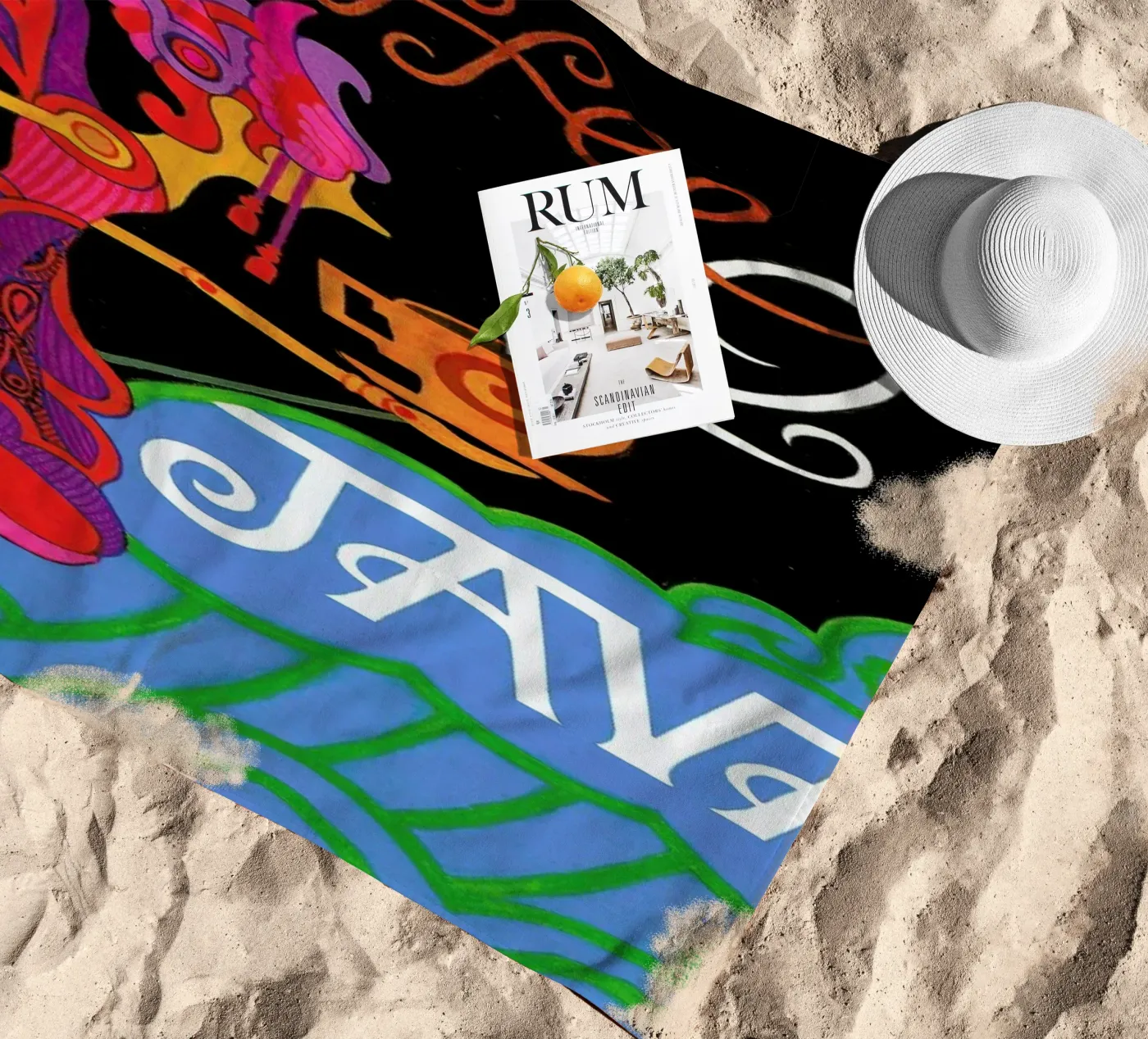 Java serviette de plage de Simboli Design