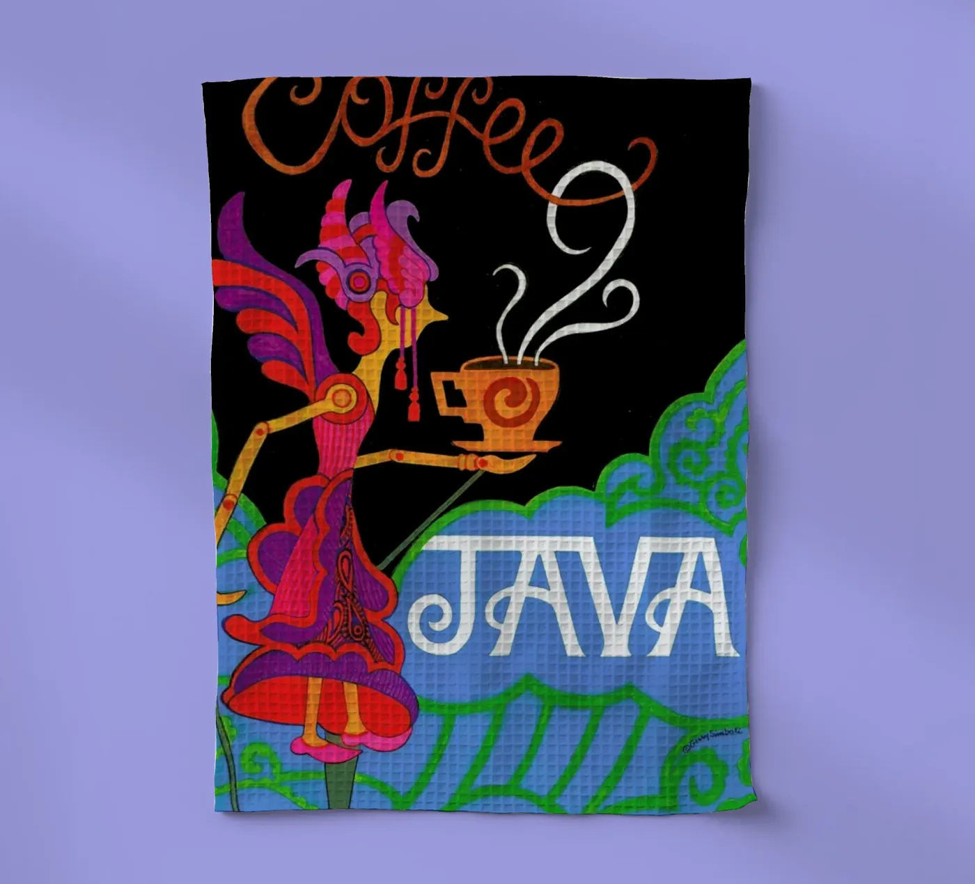 Java torchon de Simboli Design