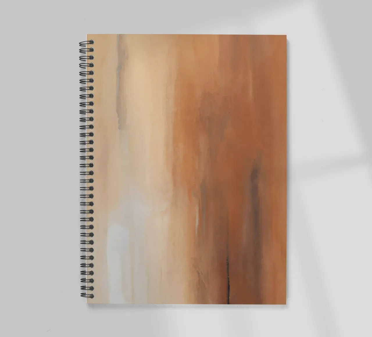 Boho Artistic 6 Texture 2 spiral notebook by Boho Print Collection