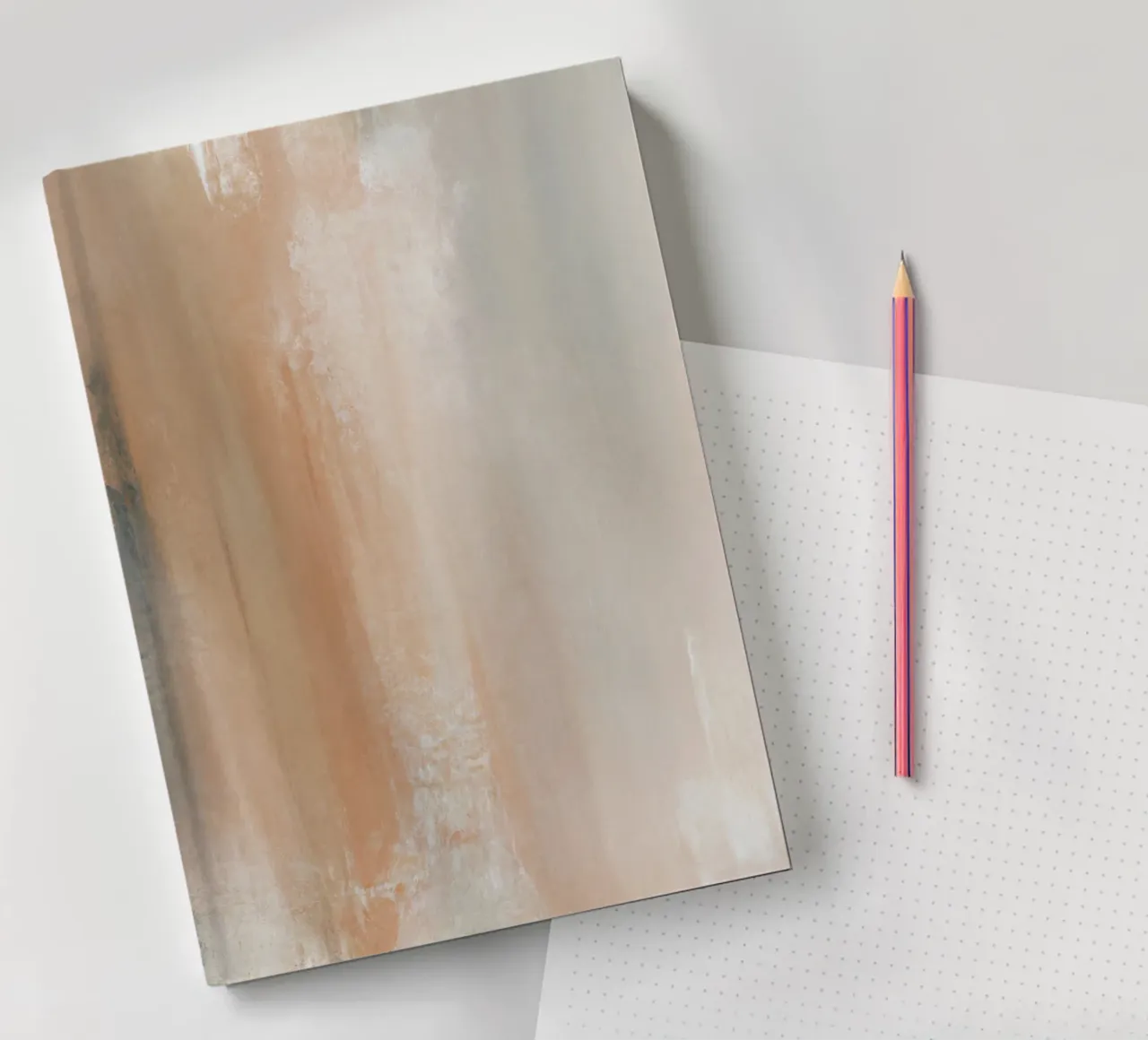 Boho Artistic 6 Texture 3 notebook by Boho Print Collection