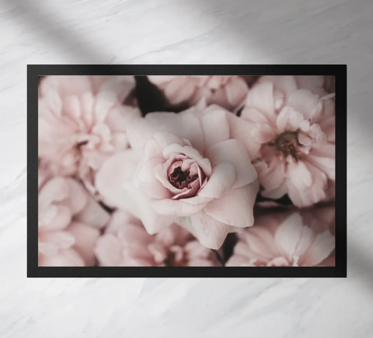Morbido splendore floreale - Rosa romantico e delicato zerbino da Whole©