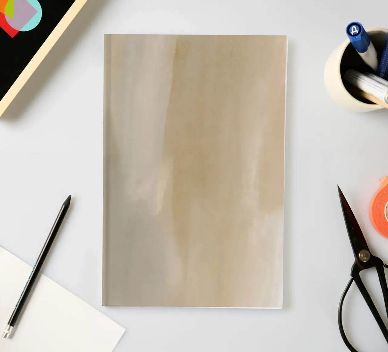 Boho Artistic 6 Texture 4 notebook by Boho Print Collection
