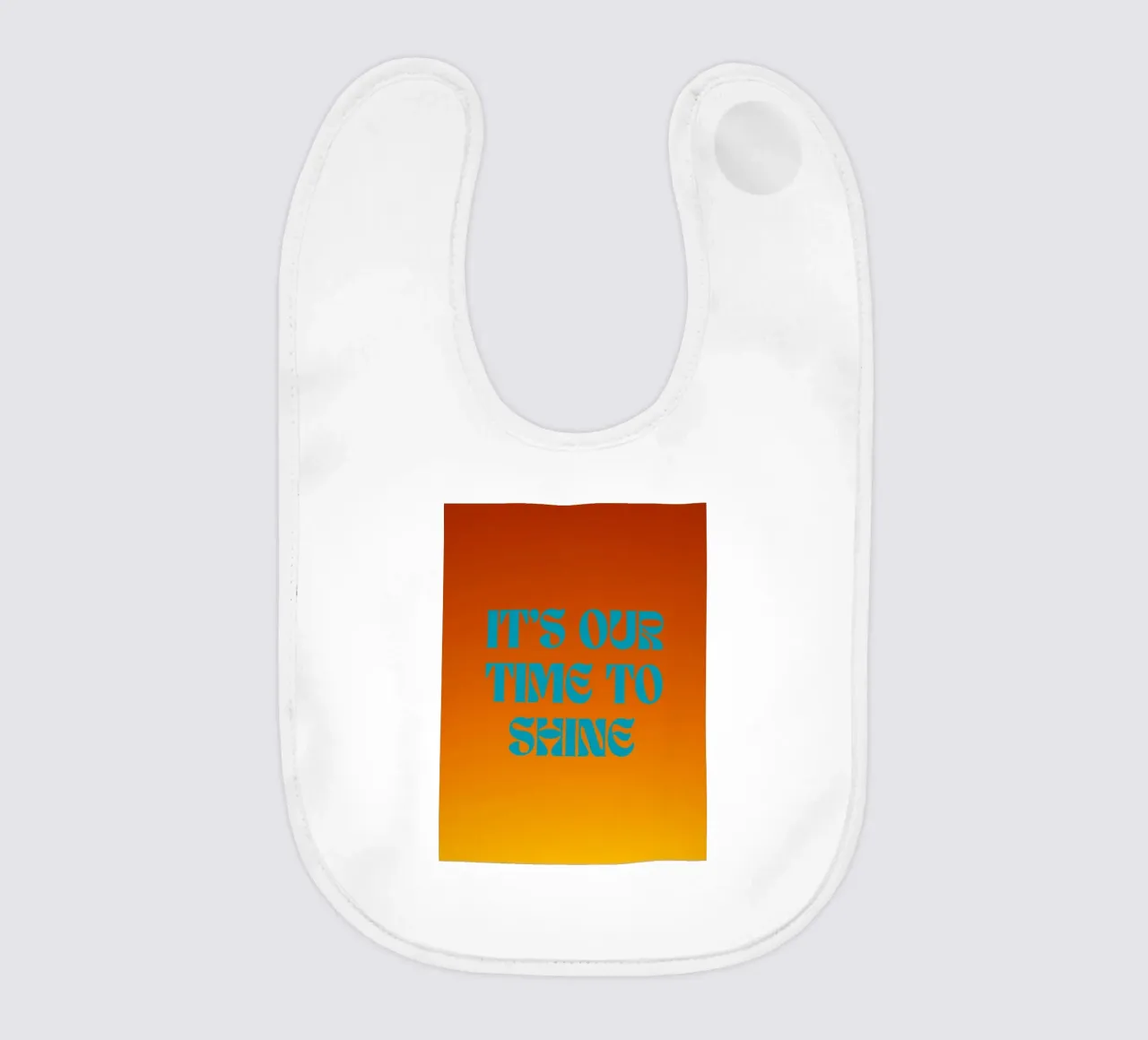 Shine Bright bavaglino da inspirational quote