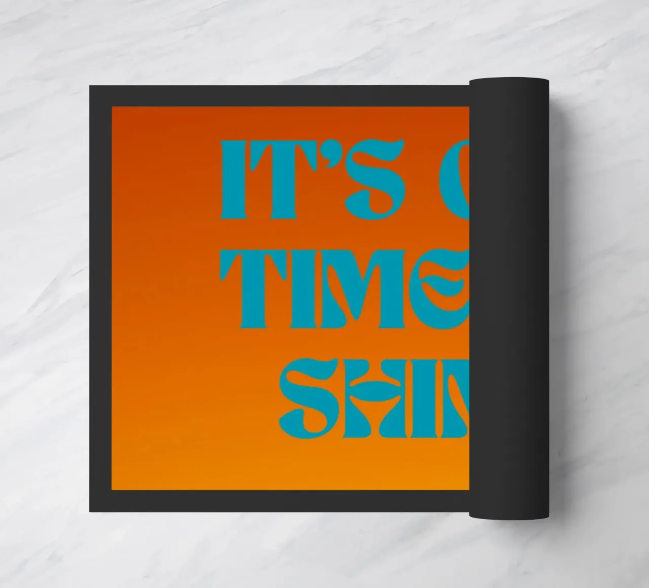 Shine Bright zerbino da inspirational quote