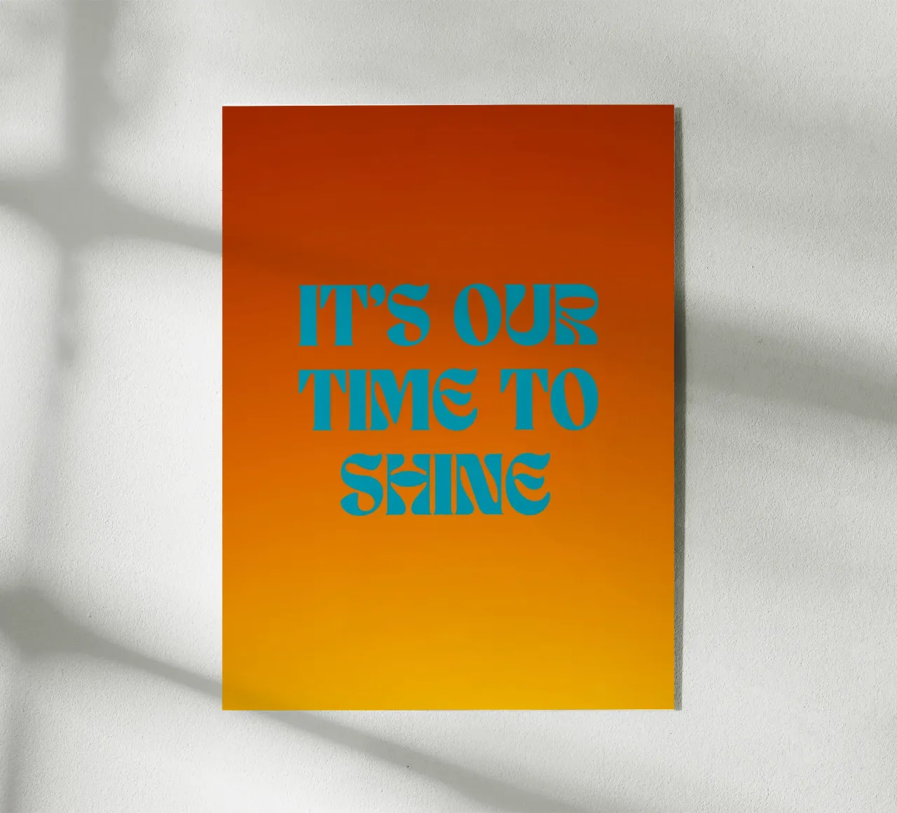 Shine Bright plexiglass da inspirational quote