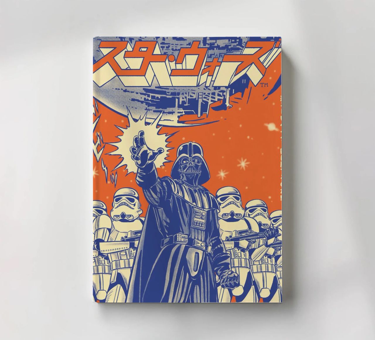 STORMTROOPER & DARTH VADER carnet de notes de Star Wars