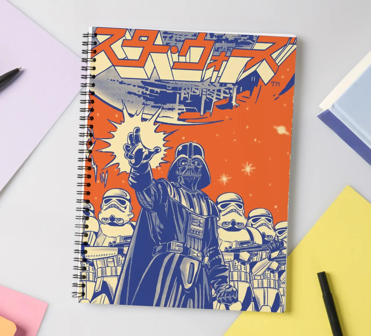 STORMTROOPER & DARTH VADER diario ad anelli da Star Wars
