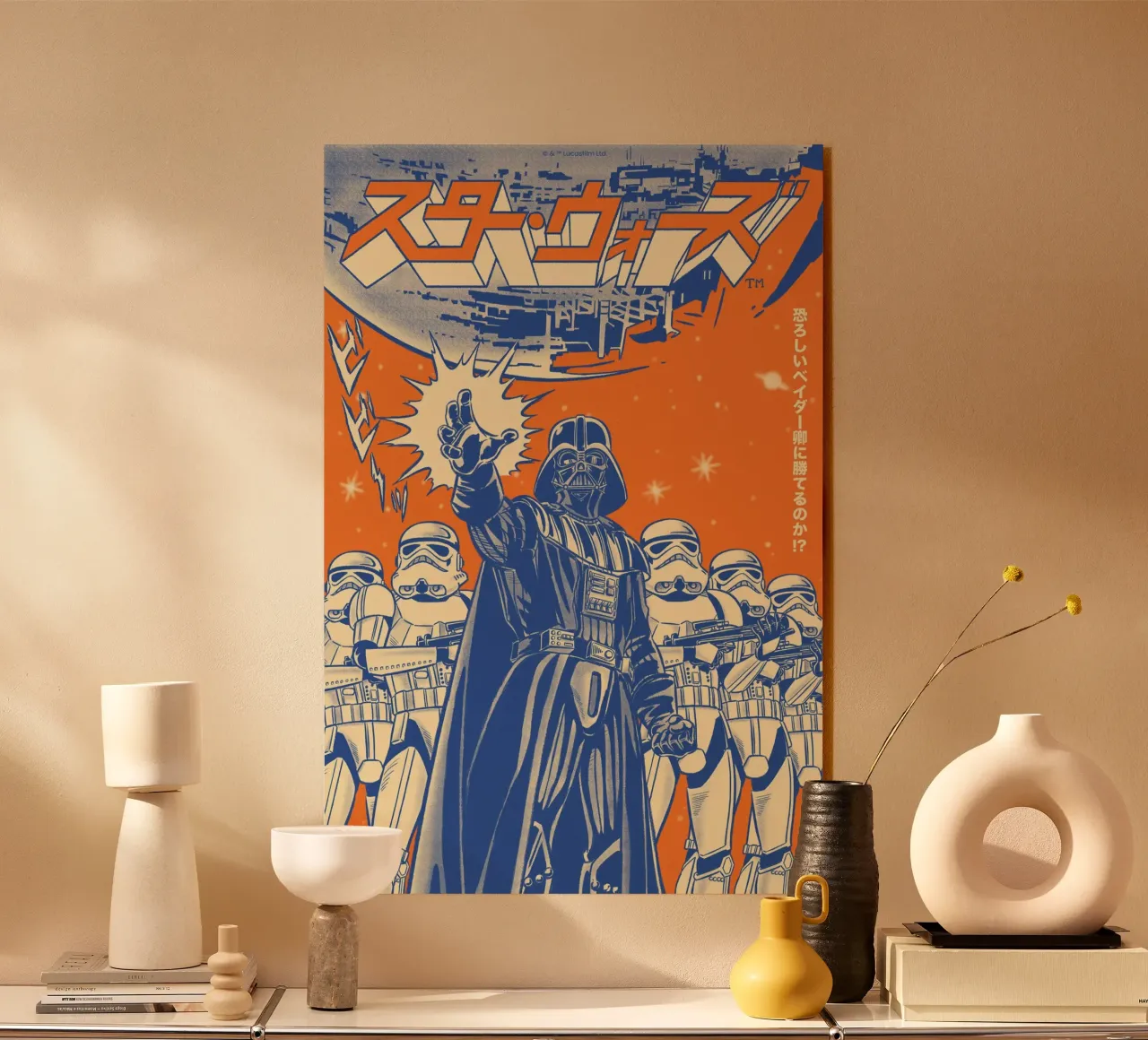 STORMTROOPER & DARTH VADER plexiglass da Star Wars